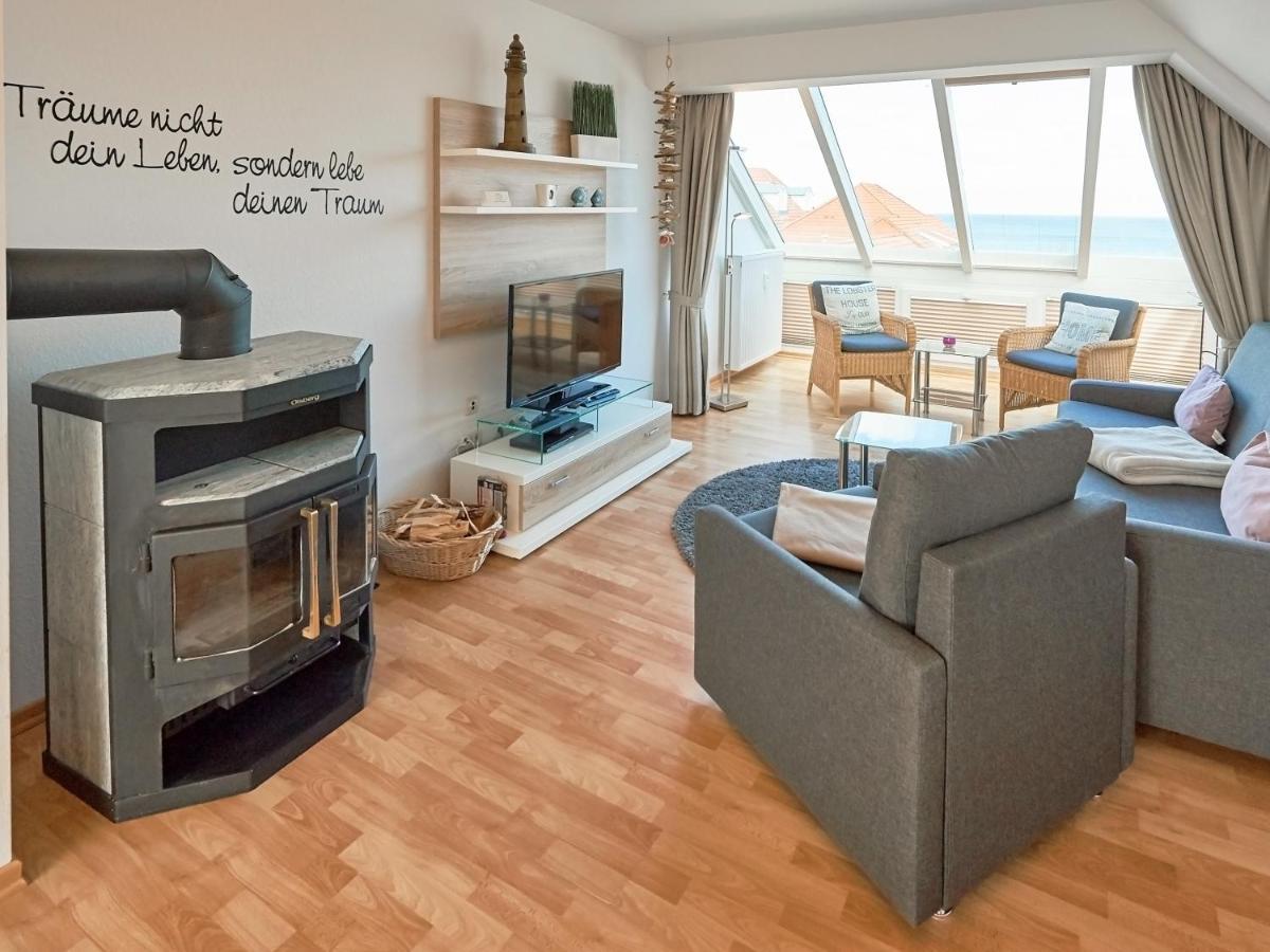 Apartmenthaus Jahreszeiten - Meerblick-Fewo 28 Binz Exteriör bild