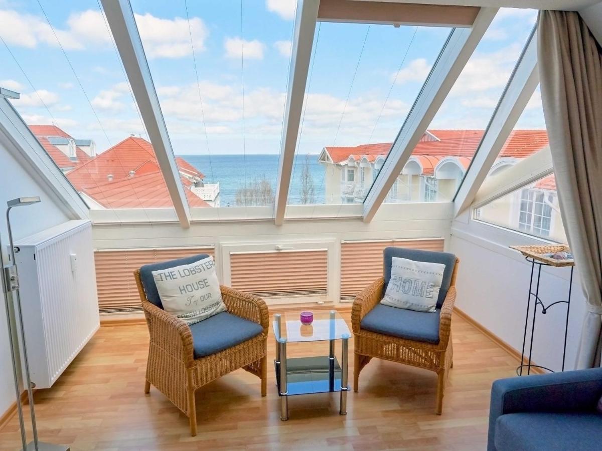 Apartmenthaus Jahreszeiten - Meerblick-Fewo 28 Binz Exteriör bild